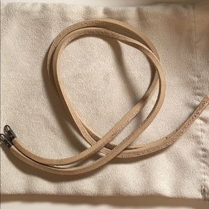 Trollbeads Tan Leather Bracelet